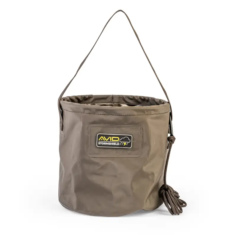 Galeata Pliabila Avid Carp Stormshield, 10L Ofertă de sezon