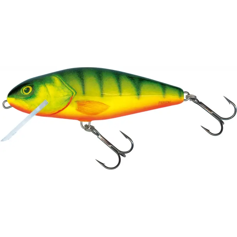 Popular Vobler Salmo Perch Floating, Hot Perch, 8cm