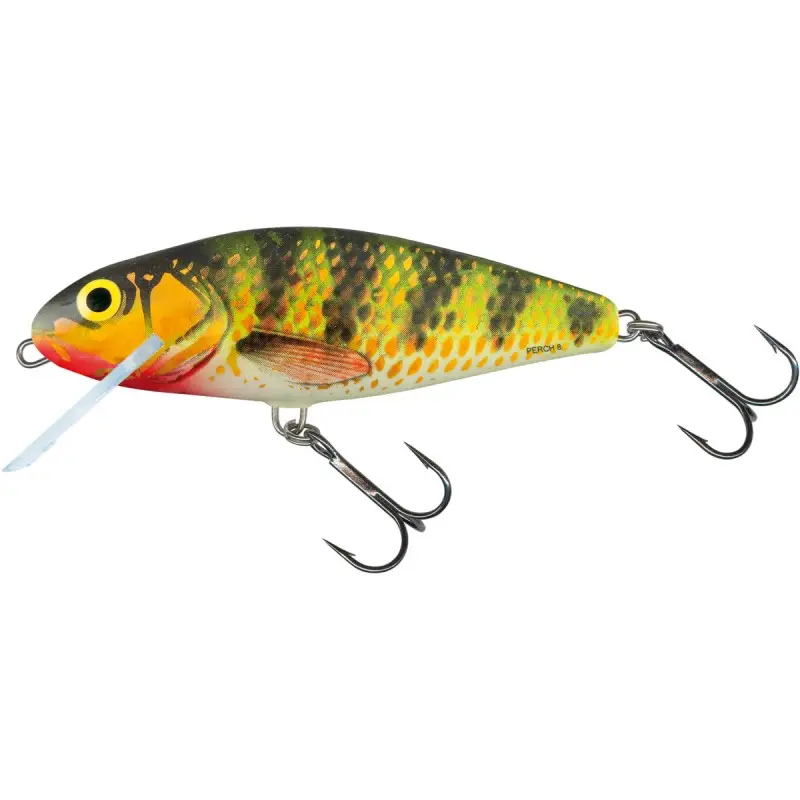 Vobler Salmo Perch Floating, Holographic Perch, 8cm Super ofertă