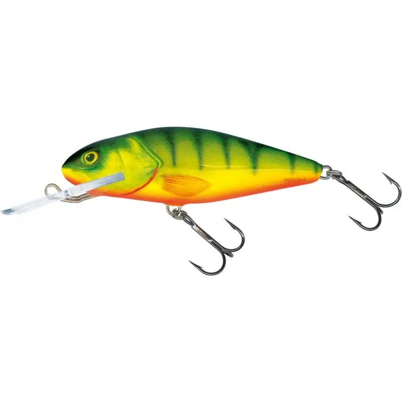Vobler Salmo Perch Deep Runner, Hot Perch, 8cm, 14g Cel mai bun preț