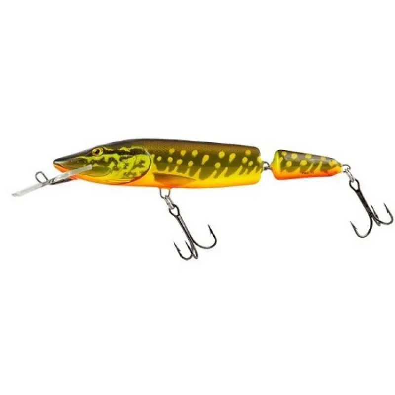 Vobler Salmo Pike Jointed Deep Runner, Hot Pike, 13cm Cumpără online
