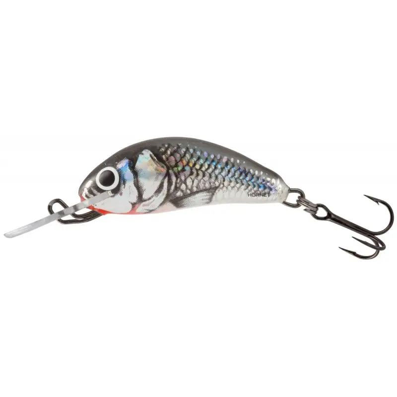 Vobler SALMO Hornet Sinking, 3.5 Cm Holographic Grey Shiner Ultima șansă