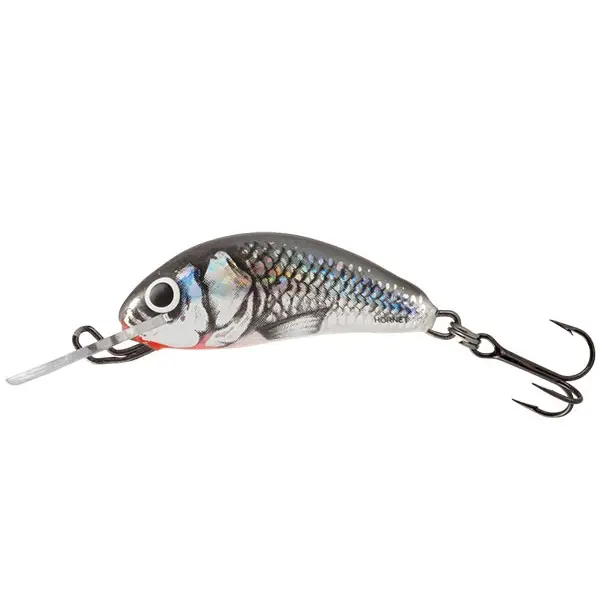 Chilipir Vobler SALMO Hornet 3.5cm 2.2g, Holographic Grey Shiner