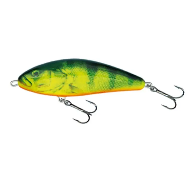 Cel mai bun preț Vobler Salmo Fatso Sinking, Real Perch, 10cm, 52g