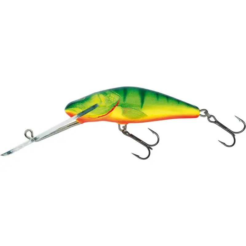 Ofertă exclusivă Vobler Salmo Bullhead Super Deep Runner, Hot Perch, 6cm