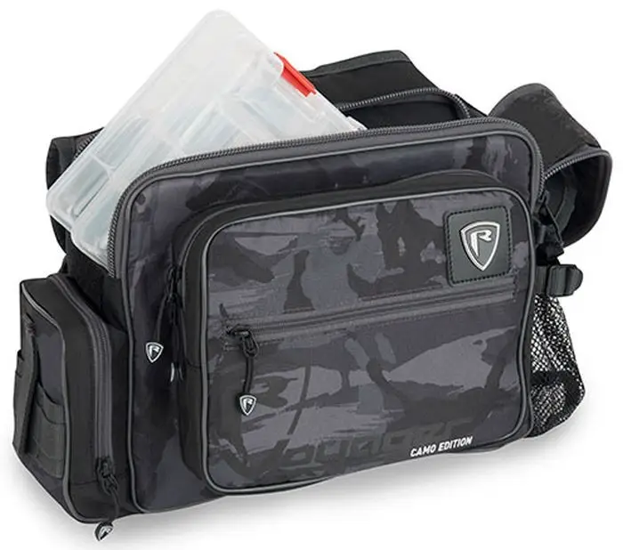 Geanta Accesorii Spinning FOX RAGE Shoulder Bag + 2 Cutii pentru Naluci, 44x25x16cm Popular
