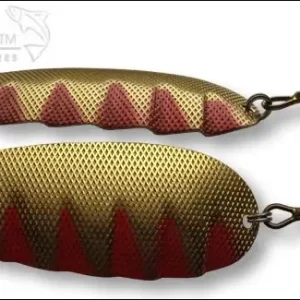 Lingura Oscilanta BERTI Linx Gigant Amprenta Patrate, Gold, 16g Transport gratuit