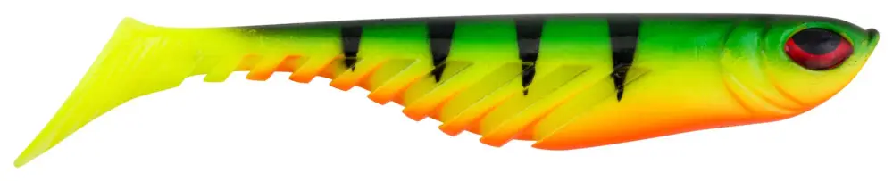 BERKLEY Ripple Shad New 5cm, Fire Perch, plic 8 buc. Nu rata