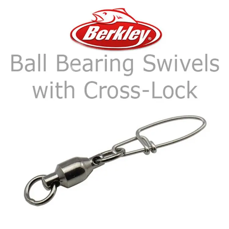 Agrafa + Vartej cu Rulment Berkley Nr.2/25lb(14kg), 3buc/plic Preț promoțional