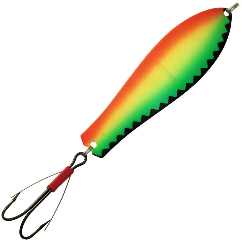 Promoție Lingurita Oscilanta KUUSAMO Professor 2 Ruohikko, 9cm, 18g,BL/GR/FYe/FR-S
