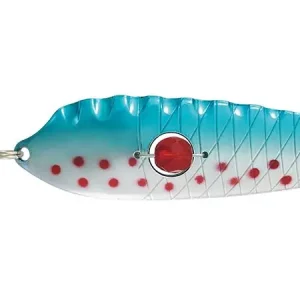 Livrare rapidă Lingurita Oscilanta Kuusamo Kruunu Helmi, 8.5cm, 19g, Culoare BLU/S/R-S