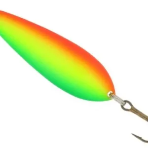 Lingurita Oscilanta Kuusamo Latka, 7cm, 25g, Culoare-GR/FYe/FR-C Promoție