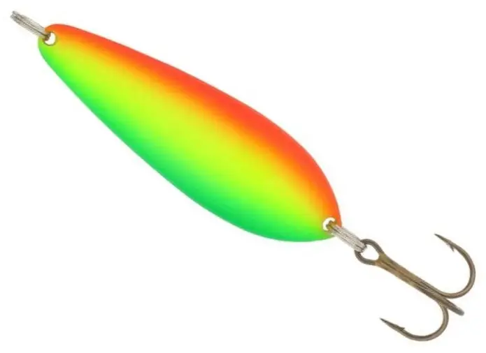 Lingurita Oscilanta Kuusamo Latka, 7cm, 25g, Culoare-GR/FYe/FR-C Promoție