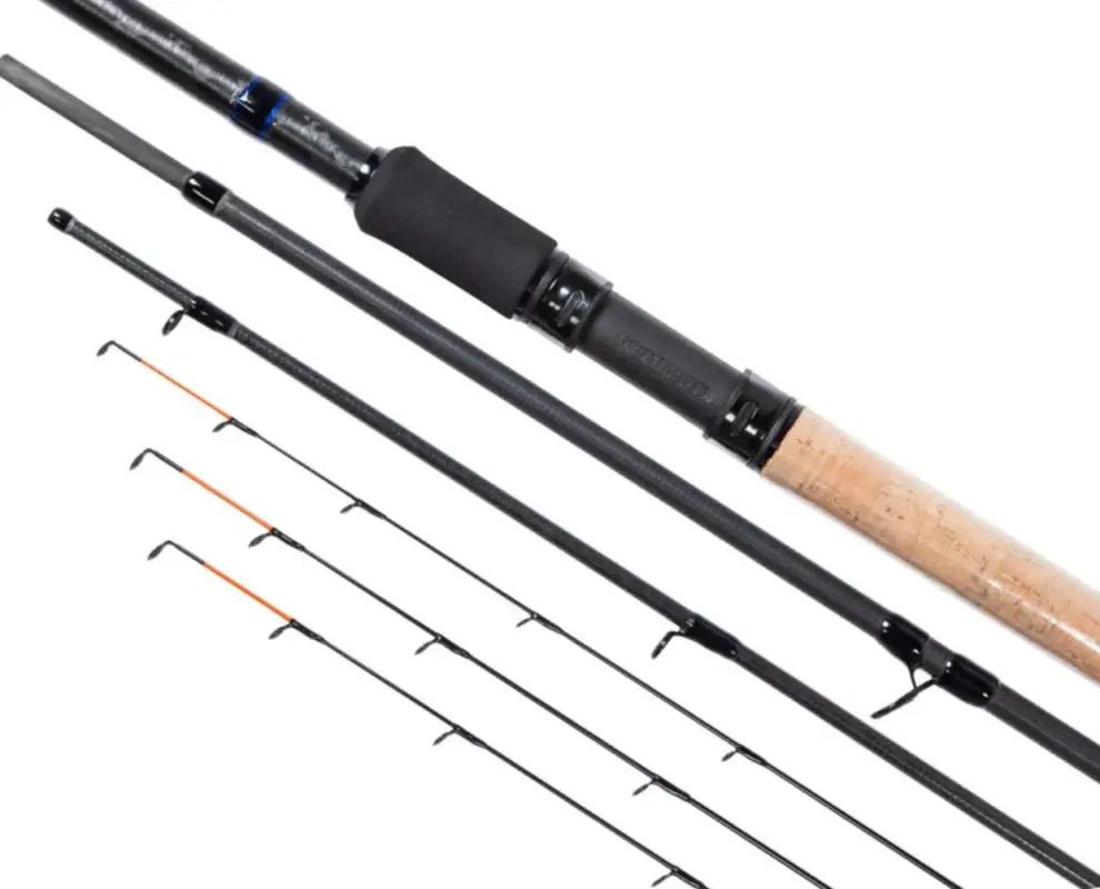 Livrare gratuită Lanseta Shimano Aero X5 Distance Heavy Power Feeder Rod 14ft, 4.27m, 150g, 3+3buc
