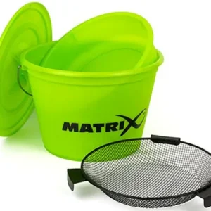 Set Nadire Matrix Fishing Lime Bucket, Galeata 20L + Capac + Lighean + Sita Ø=35cm Vezi acum