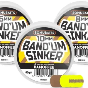 Vezi acum Pelete pentru Carlig SONUBAITS Band'um Sinkers, 10mm, 60g Banoffee