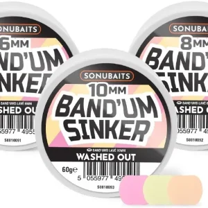 Pelete pentru Carlig SONUBAITS Band'um Sinkers, 10mm, 60g, Washed Out Chilipir