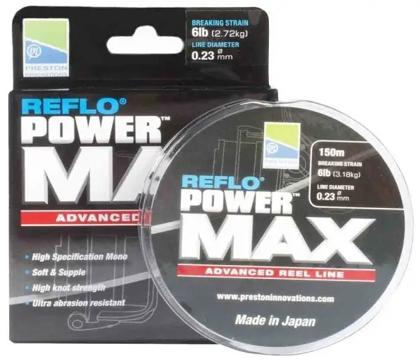 Super ofertă Fir Monofilament Preston Reflo Power Max, 150m