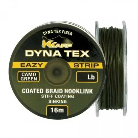 Fir Textil K-Karp Dynatex Eazy Strip, Camou Green, 16m, 35lbs Chilipir