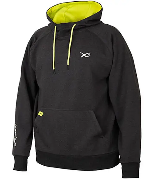 Hanorac Matrix Minimal Black Marl Hoody Popular