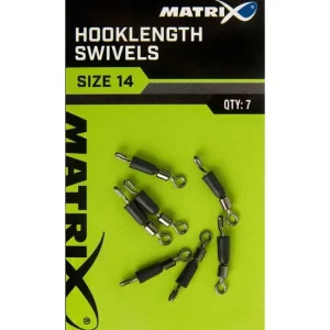Vartej Rapid cu Carabina Matrix Hooklength Swivels, 7buc/plic Chilipir
