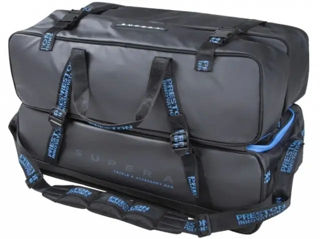Ofertă Geanta Preston Supera Tackle & Accessory Bag, 39x68x30cm