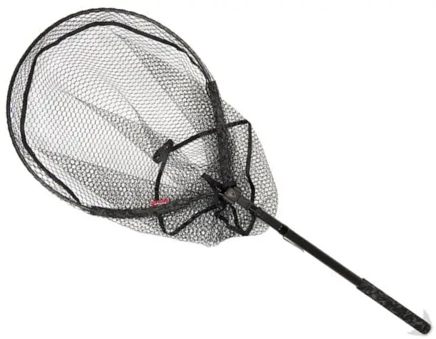 Minciog Telescopic cu Plasa Cauciucata Fox Rage Short Street Fighter Carbon Net, 40x50cm, 40cm Vezi acum