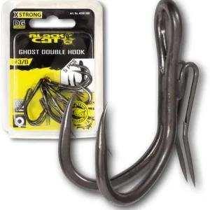 Carlige Somn Black Cat Ghost Double Hook DG Coating, 5buc/plic Preț mic