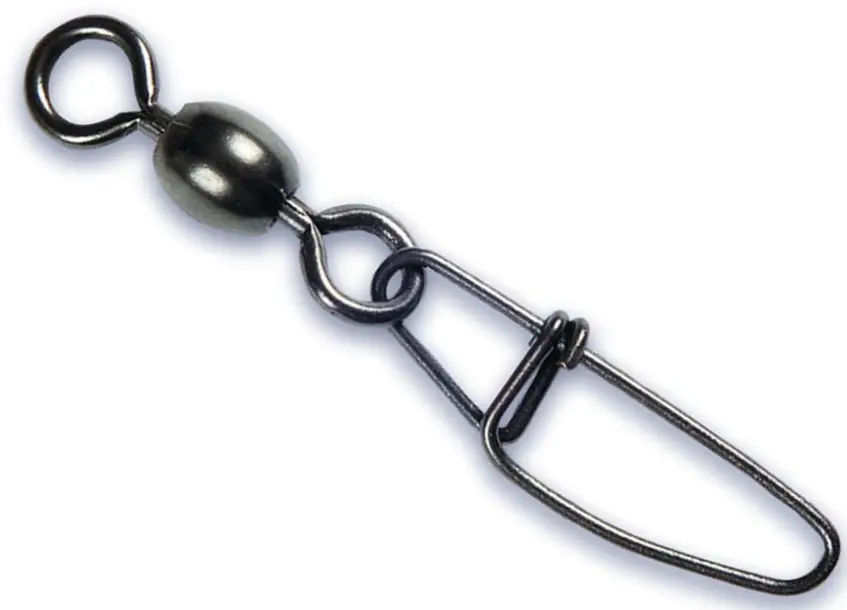 Ultima șansă Agrafa Black Cat Heavy Duty Cross Lock Swivel + Vartej cu Rulment