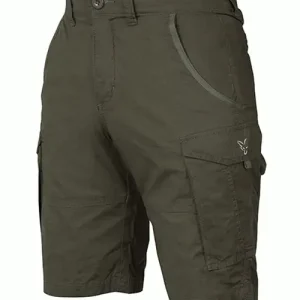 Ofertă limitată Pantaloni Scurti Fox Collection Green/Silver Combats Shorts