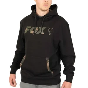 Hanorac Fox LW Print Pullover Black/Camo Popular