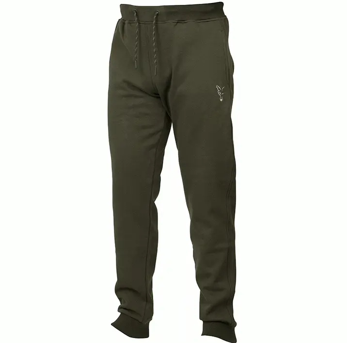 Ieftin Pantaloni Lungi FOX Collection Green & Silver Joggers
