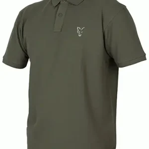 Tricou Polo FOX Collection Green & Silver Polo Shirt Popular