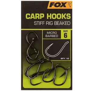 Carlige FOX Stiff Rig Beaked, 10buc/plic Cumpără online