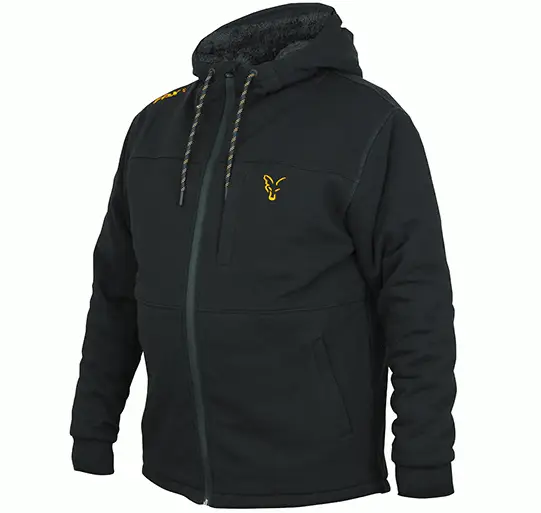 Hanorac Fox Sherpa Hoody, Black/Orange Plată securizată