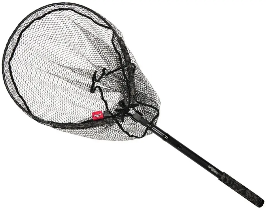 Minciog Telescopic cu Plasa Cauciucata Fox Rage Street Fighter Carbon Net, 50x60cm, 3.70m Nu rata