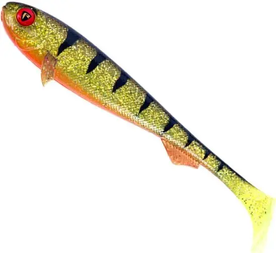 Plată sigură Shad Fox Rage Super Slick Shad UV, Perch, 23cm, 2buc/plic