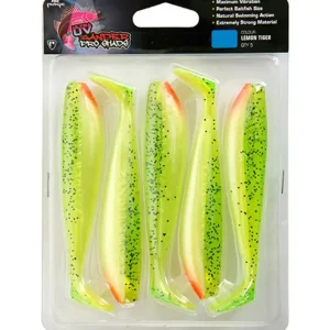 Shad Fox Rage Zander Pro Ultra UV, Lemontiger, 7.5cm, 5buc/blister Mai ieftin
