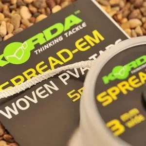 Banda Solubila PVA Korda Spread-Em Woven, 3mm, 5m Calitate înaltă