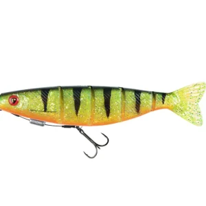 Cumpărături sigure Shad Armat FOX Rage Loaded Jointed Pro Shad, Culoare UV Perch, 18cm, 52g, Nr.1/0