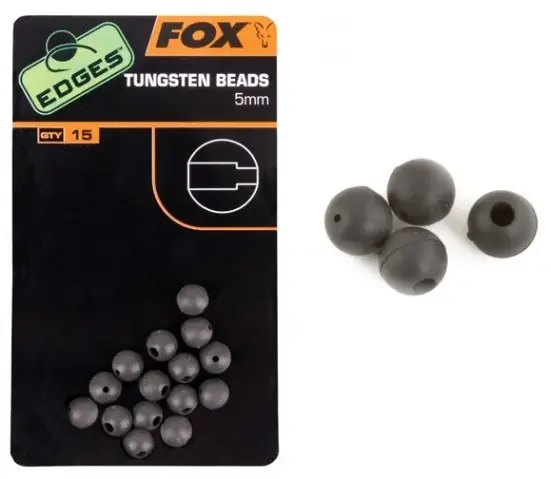 Popular Bilute Antisoc Fox Edges Tungsten Beads, 15buc/plic