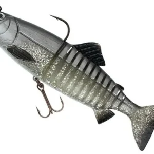 Swimbait FOX Rage Replicant Jointed, UV Silver Bait Fish, 23cm, 150g Ofertă exclusivă