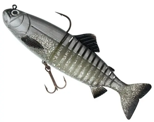 Swimbait FOX Rage Replicant Jointed, UV Silver Bait Fish, 23cm, 150g Ofertă exclusivă