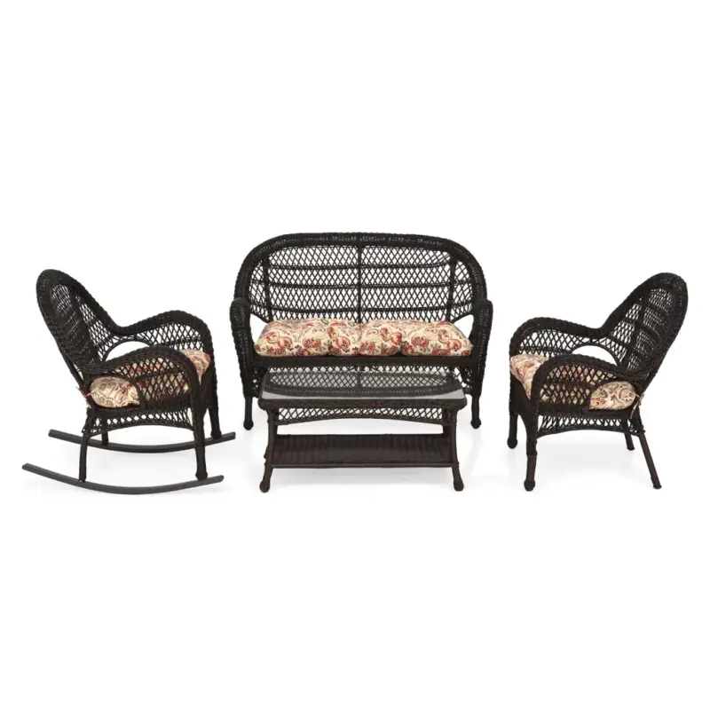 SUSAN Set mobilier terasă/grădină, fotoliu, balansoar, canapea și măsuță Bestseller