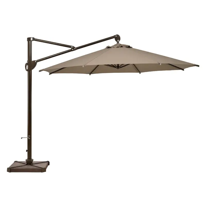 Cel mai bun preț NISA Umbrelă, bază inclusă, D.350cm