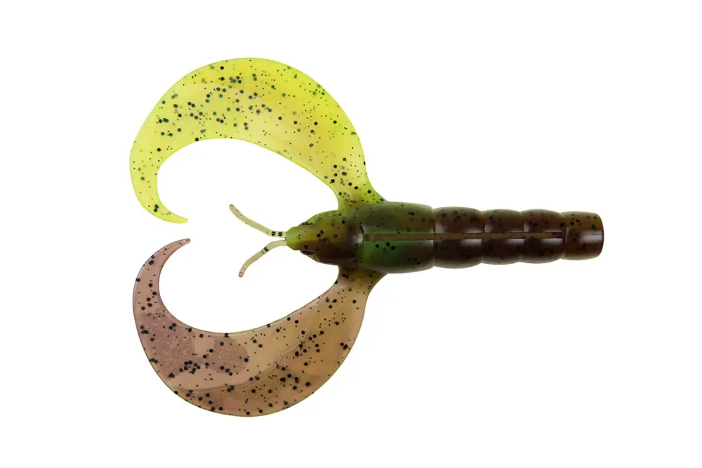Calitate înaltă Creatura FOX Rage Mini Craw UV, Green Pumpkin, 10cm