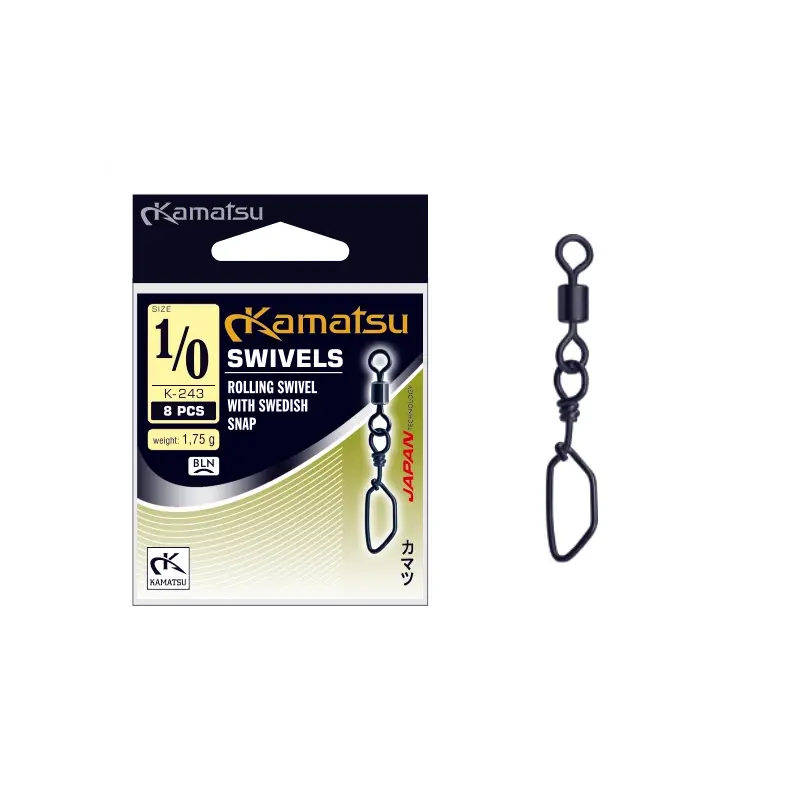 Preț redus Agrafa Swedish Snap cu Vartej Kamatsu K-243