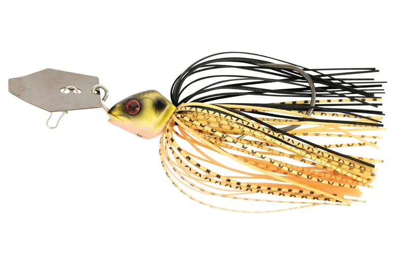 Chatterbait Fox Rage Bladed Jigs, Black & Gold, 17g Preferatul clienților