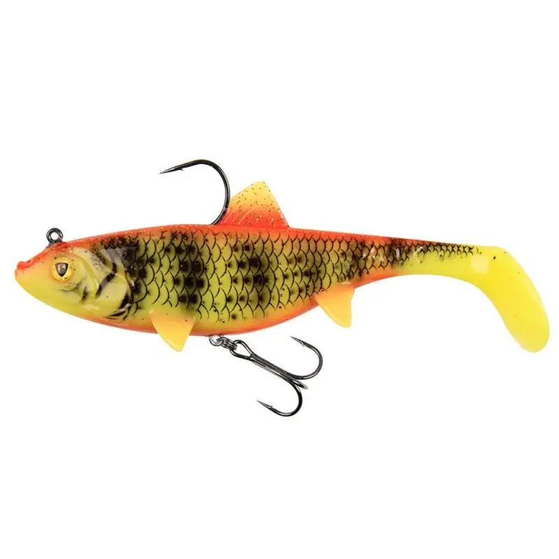 Swimbait Fox Rage Realistic Replicant Softbait, Bright Perch UV, 7.5cm, 10g Reduceri