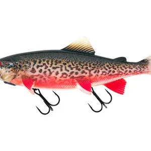 Doar azi Swimbait Fox Rage Realistic Replicant Trout Shallow, Supernatural Tiger Trout, 18cm, 70g